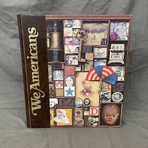 Vintage 1975 National Geographic We Americans Coffee Table Book hardcover